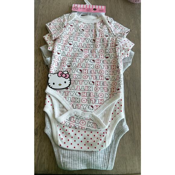 Hello Kitty Set of Three Onesies - 9M - Picture 5 of 6
